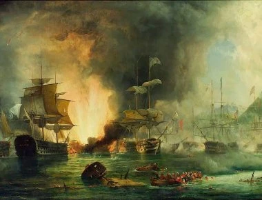 Η μεγάλη ναυμαχία που έγινε στην Ελλάδα αλλά χωρίς τους Έλληνες